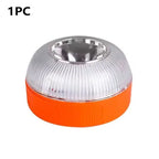1/2/3/4PC LED Car Emergency Light Flashing Magnetic Induction Strobe Warning Portable Road Accident Safety Accessory
