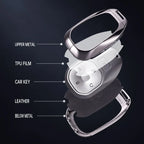 Car Zinc Alloy Key Case Holder Cover For GAC Trumpchi GS7 GS8 GM8 GS5 GA6 GM6 GN8 Empow J15 J16 2023 2022 5Buttons Key Shell