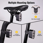 RAVEMEN TR500 Bike Rear Light Bicycle Taillight Lamp Rechargeable 1600mAh Auto On-Off 500 LED Lumens Flashing Brake Detection