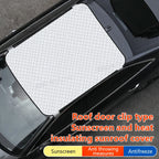 SEAMETAL Car Sunroof Shade Cover Sunscreen Waterproof Ice Snow Protection Sun Protection Car Roof Cover For Sedans SUVs Goods