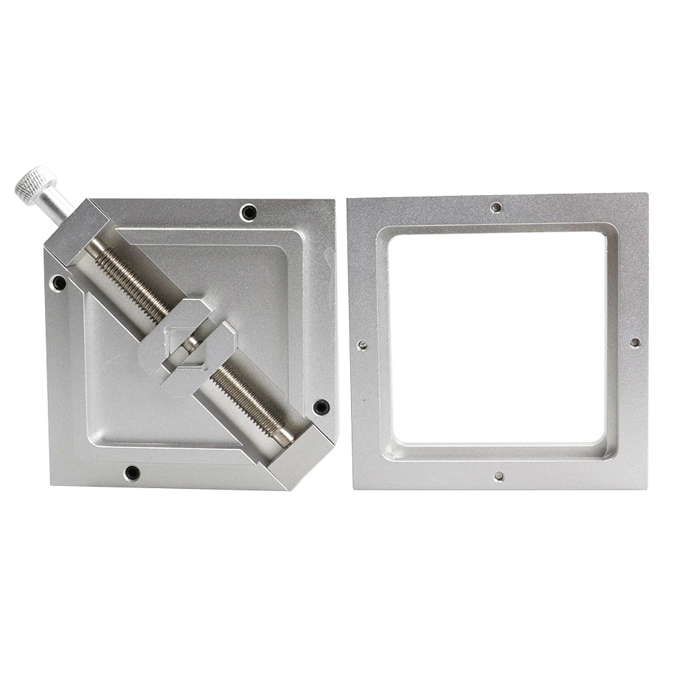 90mm silver ball planting table BGA steel mesh template bracket Foxture fixture for PCB chip welding rework repair fixture