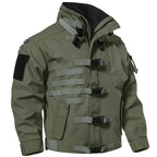 Lynjacye Motorcycle Bomber Jacket Cotton Stand Collar Patch Flight Coat Men Women