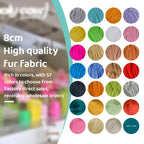 Sewbato faux fur fabric plush simulation fur cloth for sewing cosplay 160x50cm