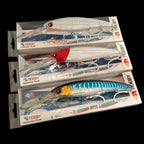 NOEBY 3pcs 140mm 52g Slow Sinking 160mm 73g 12cm 32g  Minnow Fishing Lures Artificial Bait Trolling Wobblers Sea Fishing Lure