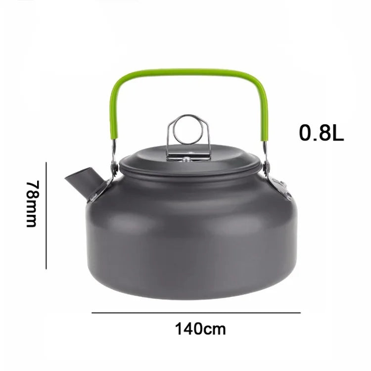 0.8L green handle