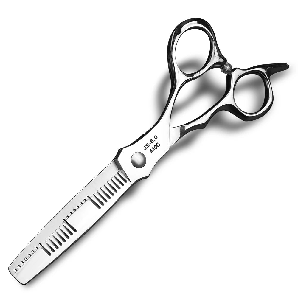 Unique double-sided tooth thinning scissors Japan 440C cutting scissors and thinning scissors