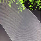 50 yards rigid polyester horsehair braid for polyester boning sewing, wedding dress, prom dress accessories width 2.5/ 5/75 cm