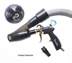 Car Interior Detailing Air Blow Tornado Gun &vacunm Gun ,Cleaning Tornador Gun Quickly Blasts Dirt and Dust