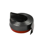 Universal Car Bumper Lip 2.5M Stickers Car Front Bumper Lip Rubber Car Bumper Protectors Exterior Mouldings Bumper Lip Strip