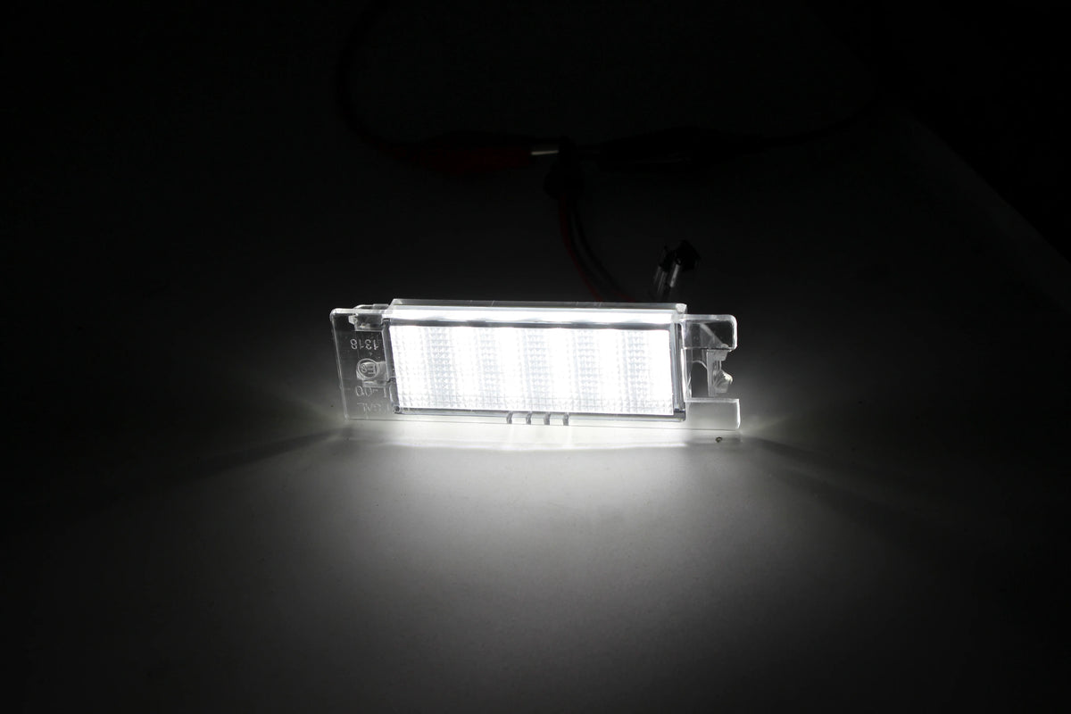 2Pcs Canbus Car LED Number License Plate Light for Opel Vectra C Astra H Zafira B Insignia Corsa C Meriva A Tigra B Lamp