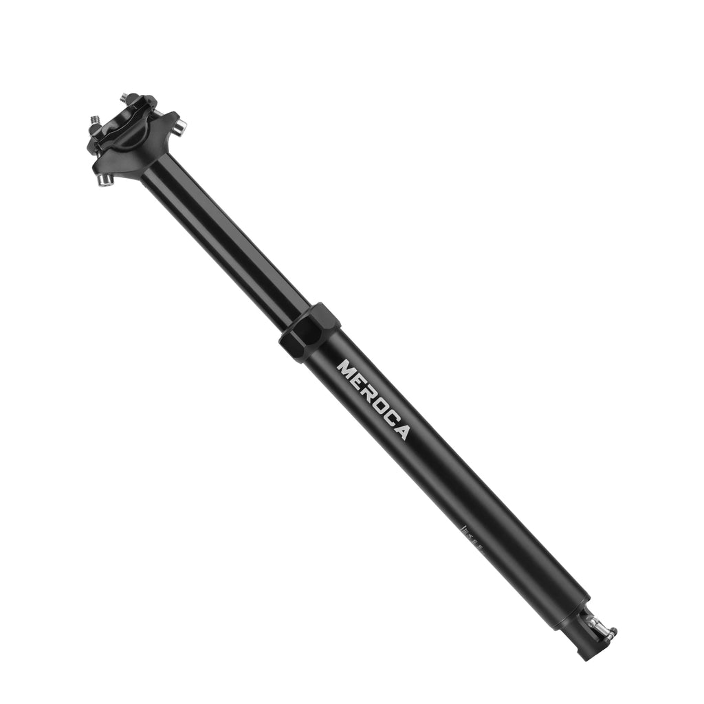 MEROCA Bike Dropper Seat Post 30.9/31.6x425mm Internal Routing Cable Remote Wire Control Lift Seat Tube Mtb Seatpost
