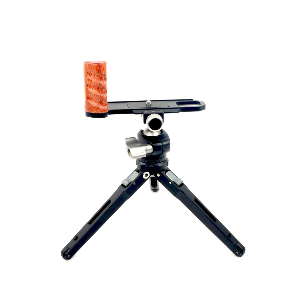 Enhance Nikon F Handling: FITTEST Wood Grip L Bracket Plate