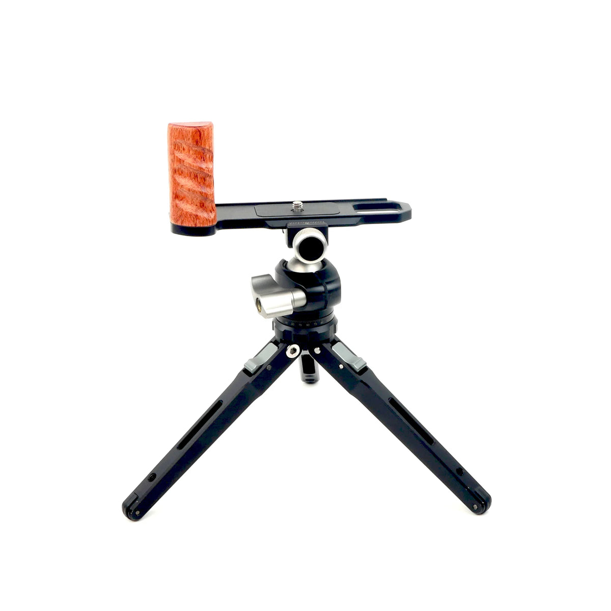 Enhance Nikon F Handling: FITTEST Wood Grip L Bracket Plate