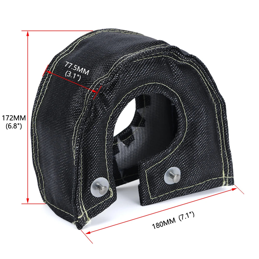 T3 Turbo Heat Shield Turbocharger Blanket Cover For T2 T25 T28 GT28 GT30 GT35 Turbine Housing Car engine Protection Wrap