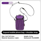 HIKEMAN Dyneema Water Bottle Holder Bag Phone Pocket and Quick-Adjust Strap Waterproof 420D Nylon for Cycling Hiking Camping