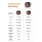 Smart Brake Bicycle Rear Light USB-C Rechargeable LED Taillight Auto On/Off Stop Signal