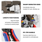 SJ-D2 3IN1 Wire Stripper Tools Multitool Pliers Automatic Stripping Cutter Crimping Cable Wire Electrician Repair Hand Tools