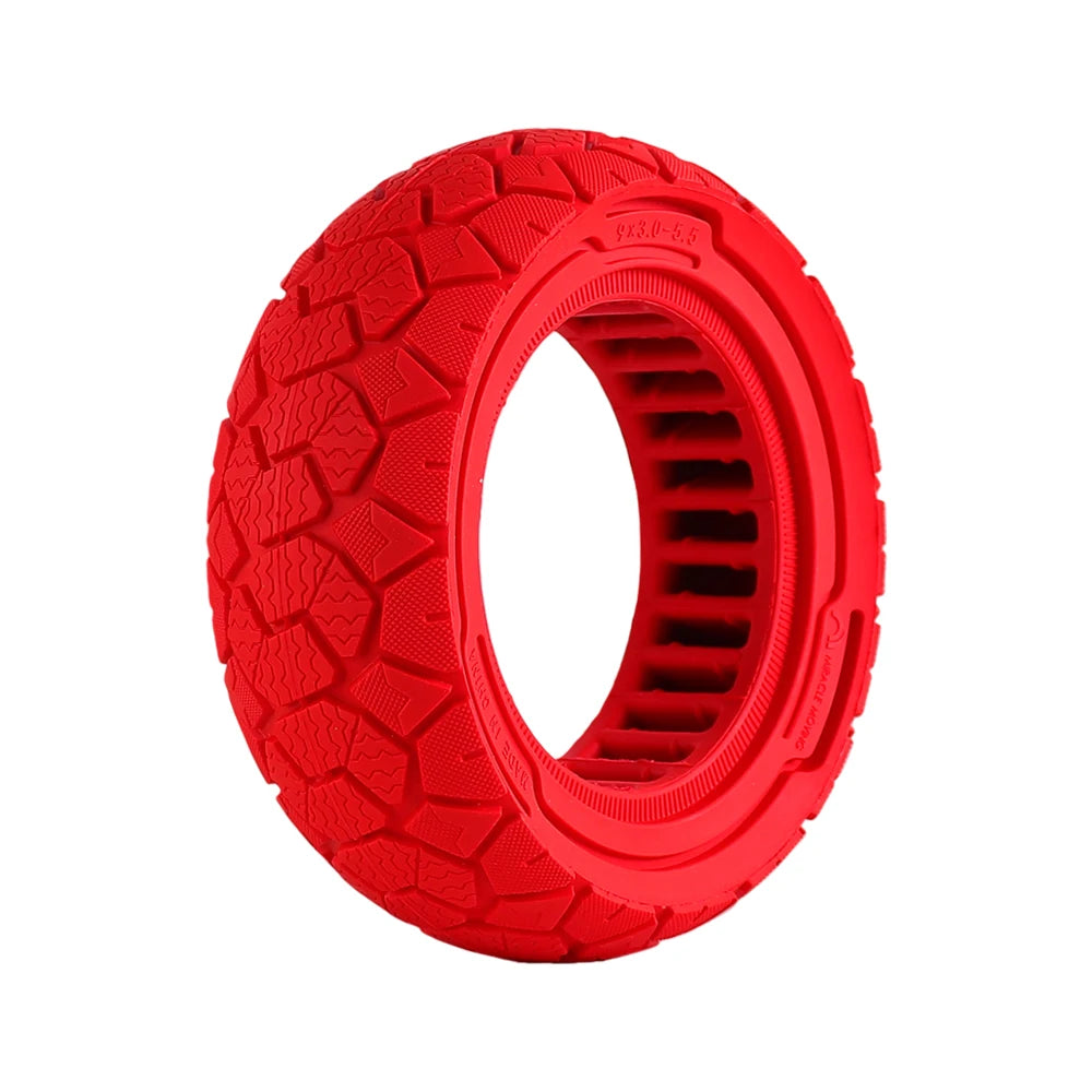 For Kugoo Kukirin G2 Pro Electric Scooter Off Road Solid Multi Colors Tire 9*3.0-5.5 Anti Slip Rubber Tyre No Inflation Needed