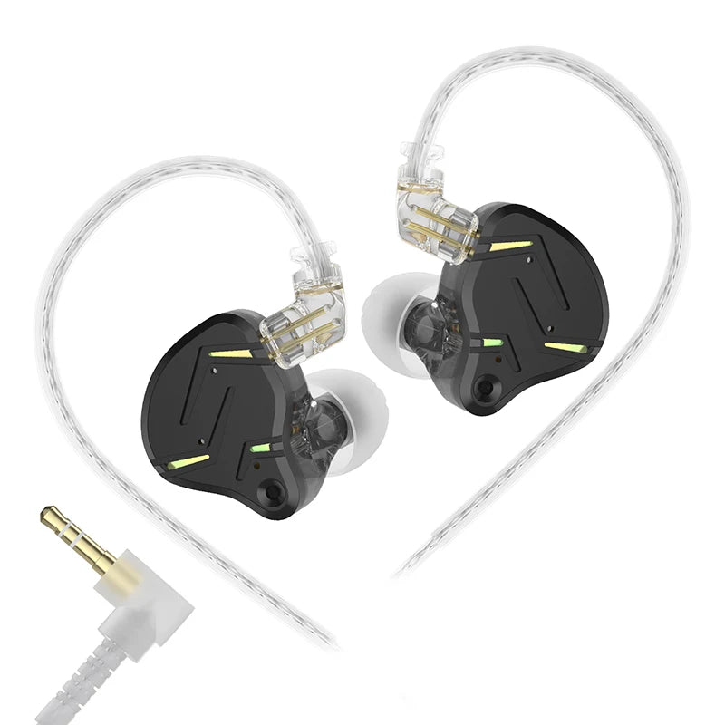 KZ ZST PRO X Hybrid DD&BA Driver IEM HiFi Earphones Upgraded High-Performance Headphones Wide Soundstage Design Wired Headset