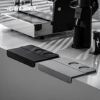 MHW-3BOMBER Espresso Tamping Mat Silicone Tamper Station Pad, Black or Grey, 1pc/2pcs