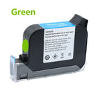 2588+ 2588 2588+M 42ML Black Red Blue Green Ink Cartridge Quick-drying 12.7mm Print Height Universal for Handheld Inkjet Printer