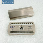 KAMPFE Men's Safety Razor Shaver Head TC4 Titanium CNC Precision Milled, 1pc