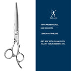 TITAN Hair Cutting Scissors Hairdressing Scissors Professional Barber Scissors Salon Tool ATS314 Steel