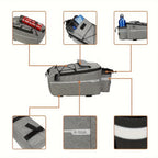 B-SOUL mountain bike rear camel bag, shelf bag, cycling equipment, large-capacity rear seat bag
