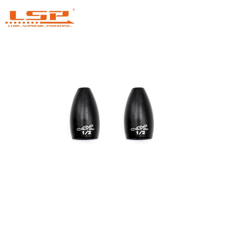 LSP Texas Rig Sinker 1/16 - 1 Oz Bullet Bass Fishing Weight 1.8-28g Lure Accessories Fishing Goods For Winter Fishing