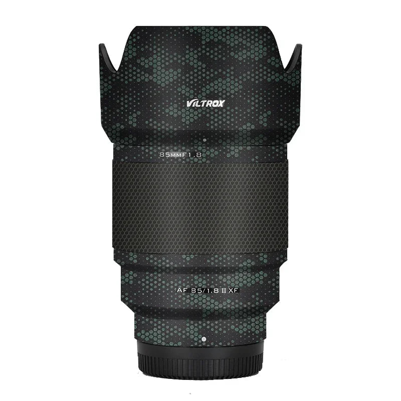 Lens body sticker skin wrap film for Viltrox AF 85mm f/1.8 II (Fuji XF or Sony FE)