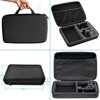 Action Camera Accessories Set For Gopro Hero13 12 11 10For Xiaomi Yi Insta360 X4 X3 Case Kit Strap Mount Selfie Stick Motorcycle