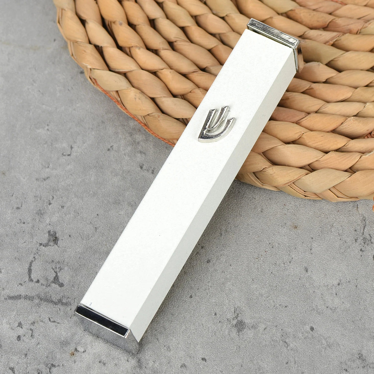 Judaism Mezuzah Holy Market Shema Blessing Hebrew Jew Home Decorations Accessories Metal Israel Gift 15CM
