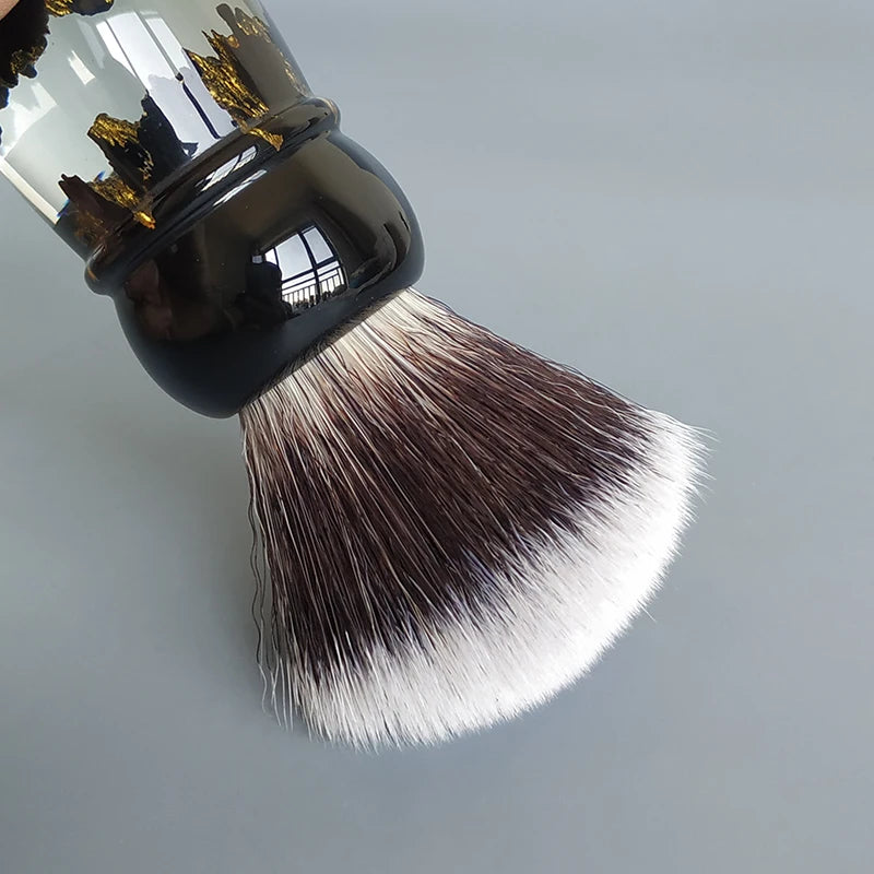 Dscosmetic  Silent Hill G7 synthetic hair fan shaving brush for man wet shaving