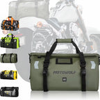 Motorcycle Dry Bag Waterproof Reflective Tail Duffle Bag Skiing Travel Hiking Camping Boating Riding Fishing Outdoor Luggage