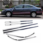 Car Side Door Moldings Bright Strips Rear Bumper Trim Chrome Strip For VW Volkswagen Passat B6 2006 2007 2008 2009 2010 2011