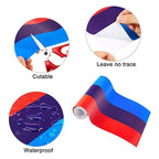 Car Sticker M Color Stripes Rally Side Hood Racing Motorsport Vinyl Decal Sticker Strip Bumper Engine Cover For BMW 117"/4.5m