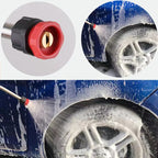 1PC Spray Gun Lance Foam Lance with Stainless Steel Nozzle and barb fitting for Compressed Air Foam Generator