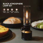 CAMPINGMOON Atmosphere Candle Light Set Equipped with Inflatable Aluminum Can Outdoor Camping and Barbecue Atmosphere Light