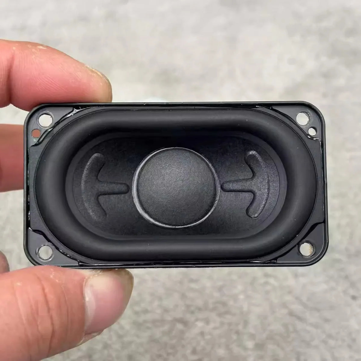 GHXAMP for JBL FLIP Series 80x44mm Racetrack Speaker: High Volume, NdFeB Magnet, Long Excursion, 4ohm 25W 2PCS