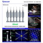 MECHANIC 6 in 1 iShell Precision Screwdriver Set for iPhone Samsung OPPO VIVO etc Mobile phone repair tools