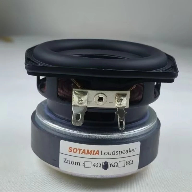 SOTAMIA 1Pcs 3 Inch Midrange Woofer Speaker 6 Ohm 50W Bass DIY Bluetooth Speaker Subwoofer Hifi Music Audio Loudspeaker