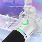 maono PD200X RGB Gaming Microphone Dynamic Microphone USB/XLR Dual Mode Microphone Podcast Mic RGB XLR/USB Gaming Podcasting Mic