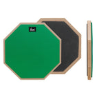 SLADE 8 Inch 12 Inch Drum Practice Pad Rubber Wooden Dumb Drum Pad Mute Training for Jazz Drums Exercise Beginners