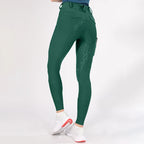 MXLLINA Western Full Seat Grip Woman Riding Tights Silicone Horseback Leggings Equestrian Riding Pants Breeches Clothes