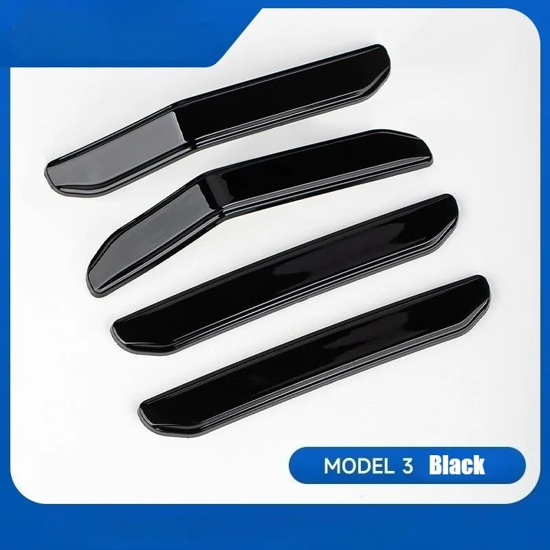 4PCS for Tesla Model 3/Y 2025 2026 Door Protector Strip Anti-Collision Door Side Edge Protection Sticker Guard Exterior Accessor