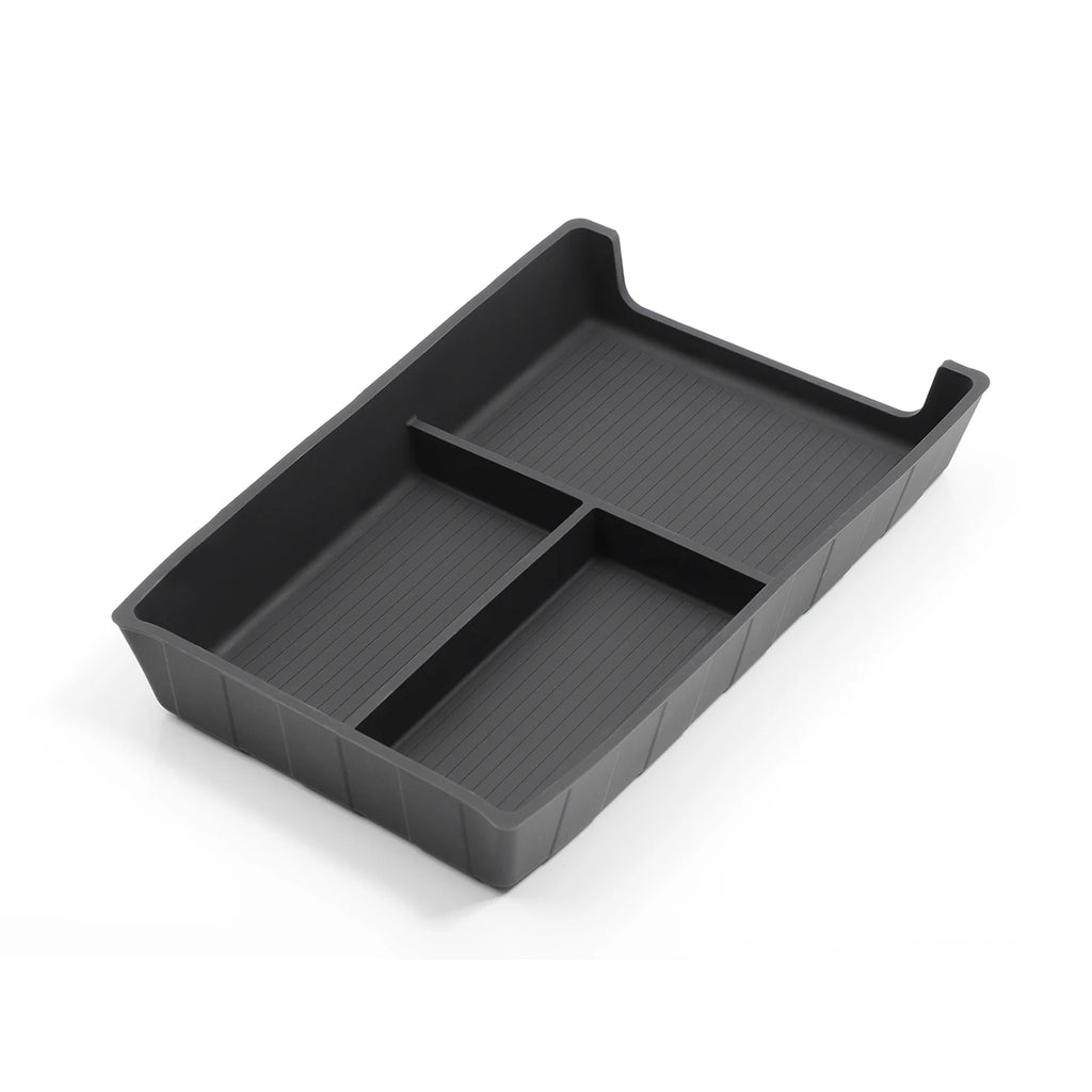 LUCKEASY Center Console Lower Storage Box Organizer for BYD Sealion 07 EV 2024-2025, Black 1pc
