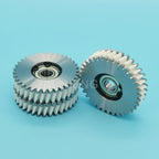 47.5x12mm Oblique Planetary Gear 35 Teeth Helical Gear With 8mm Bearings E-bike Nylon and Steel Gear For Electric Bike Hub Motor