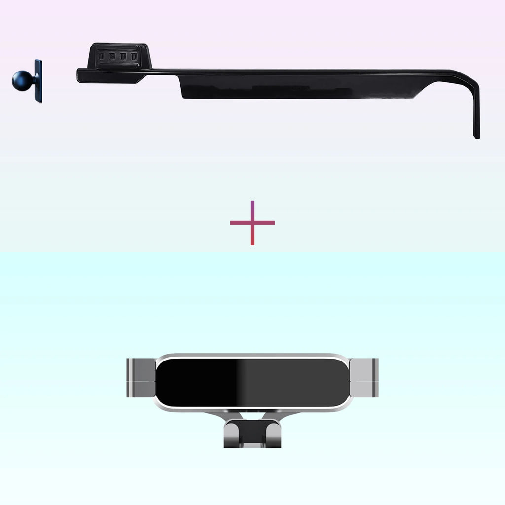 For Chevrolet Silverado 2022 2023 2024 Phone Holder Car Double Bracket Base Magnetic MagSafe Wireless Charging Car Phone Mount