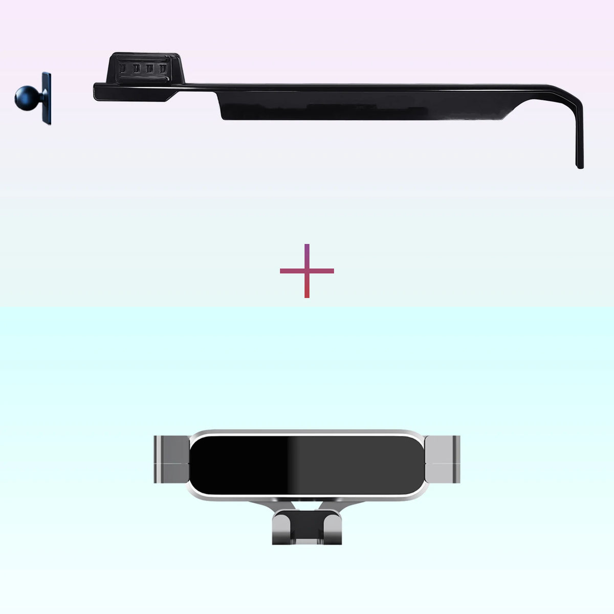 For Chevrolet Silverado 2022 2023 2024 Phone Holder Car Double Bracket Base Magnetic MagSafe Wireless Charging Car Phone Mount
