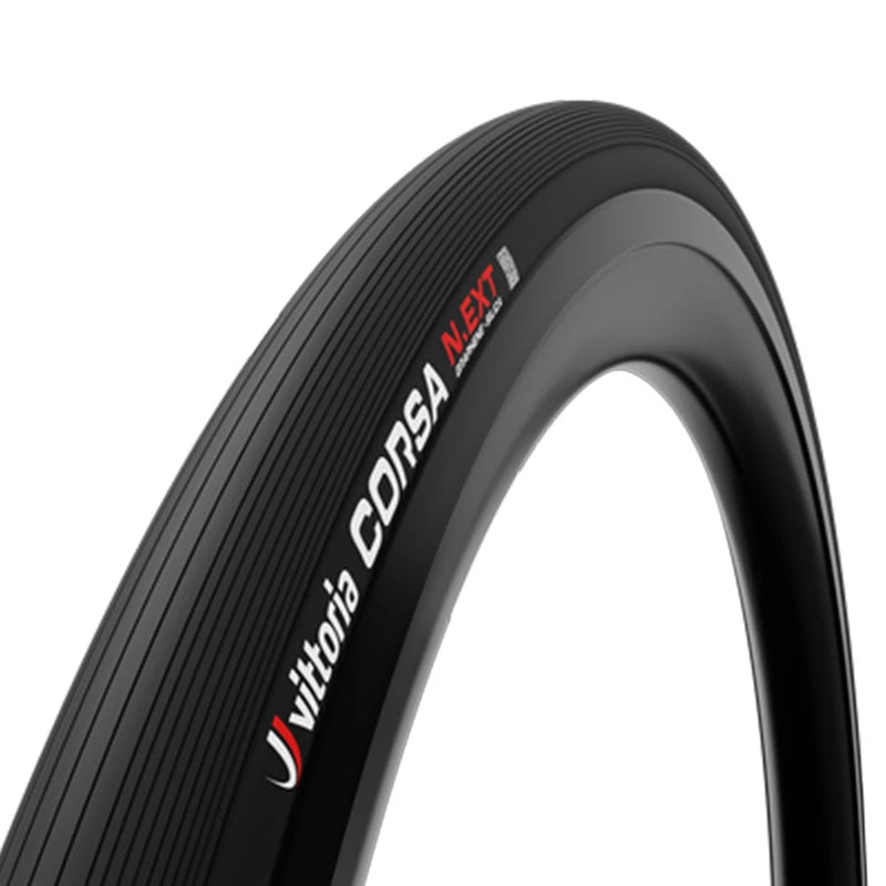 Vittoria Corsa N.EXT TLR Road Bike Tire 700x28C Folding Tubeless Ready Graphene 2.0 Black